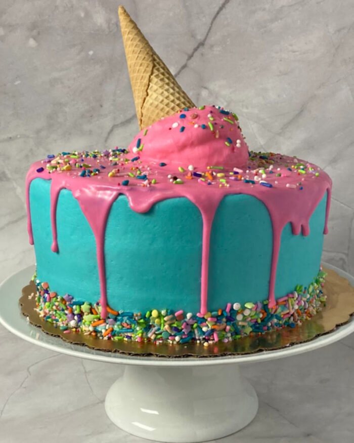 Ice Cream Cone Cake