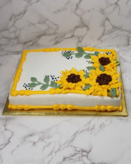 Edible Flower Cake – Sydney Cake Co