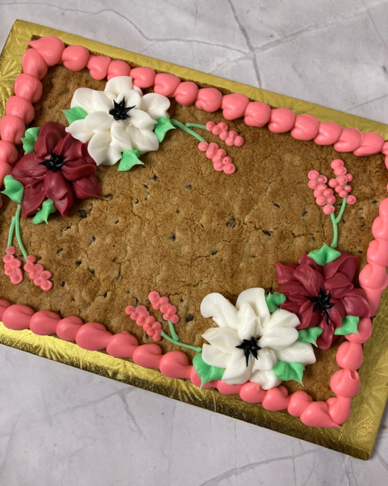 Wildflower Cookie Cake (1)