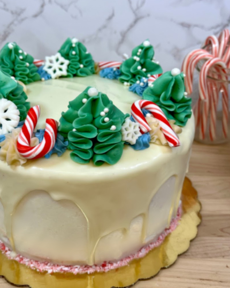 Winter Wonderland Cake Duke Bakery Local Bakery Since 1951 