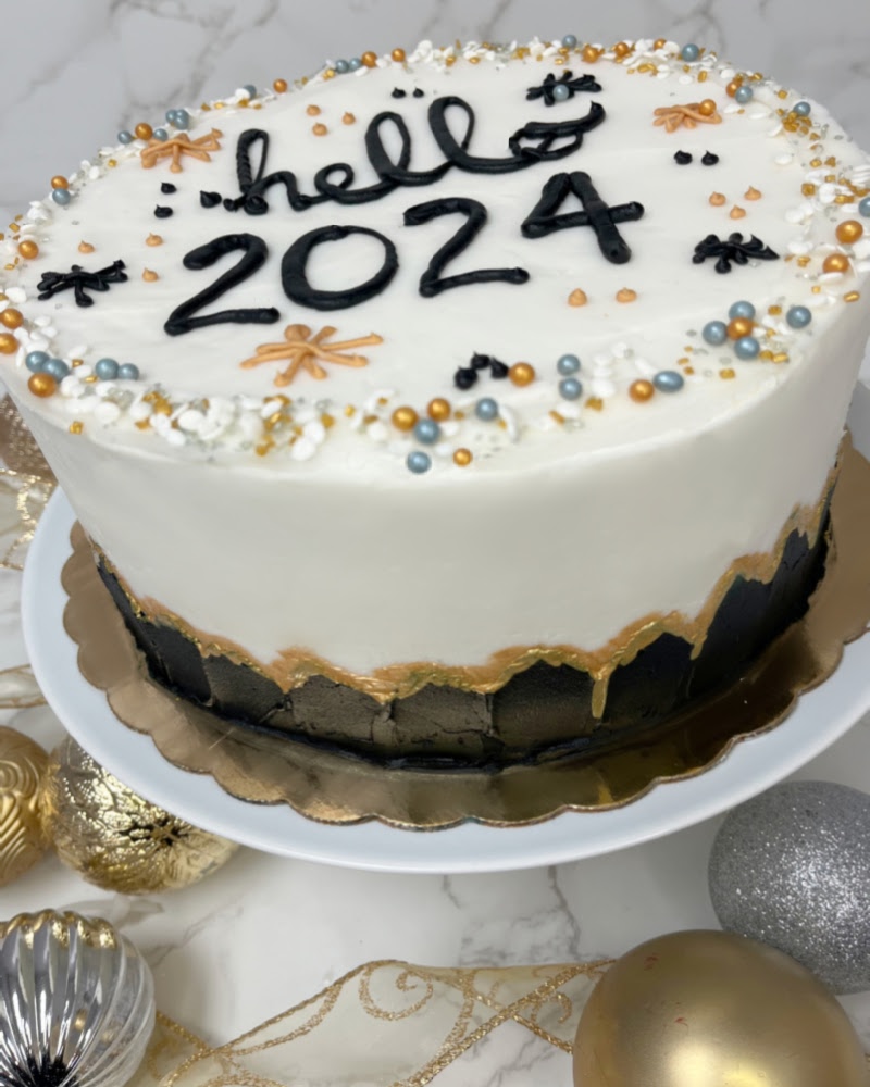 Hello New Year Cake Duke Bakery Local Bakery Since 1951 