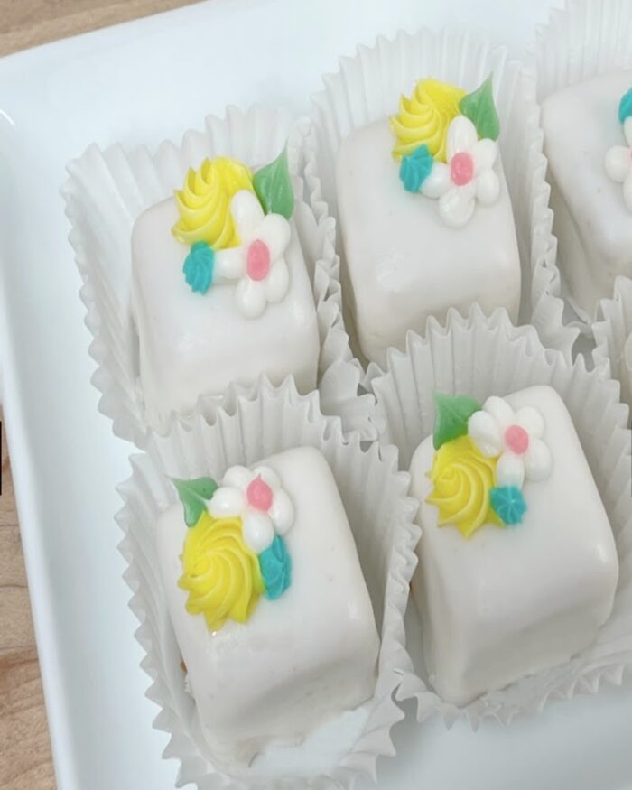 Spring Flower Petit Fours