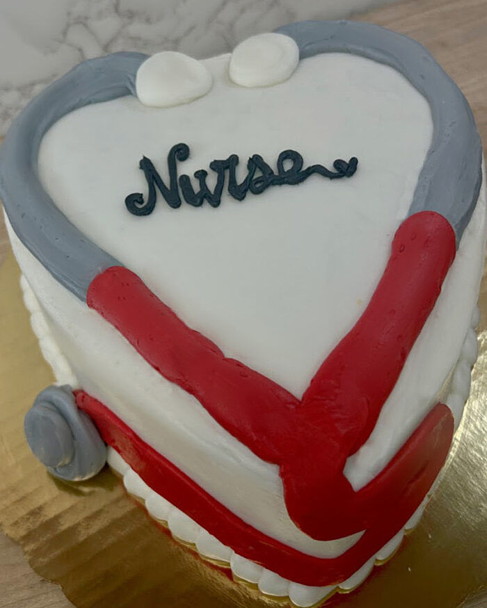 Nurse Heart Cake