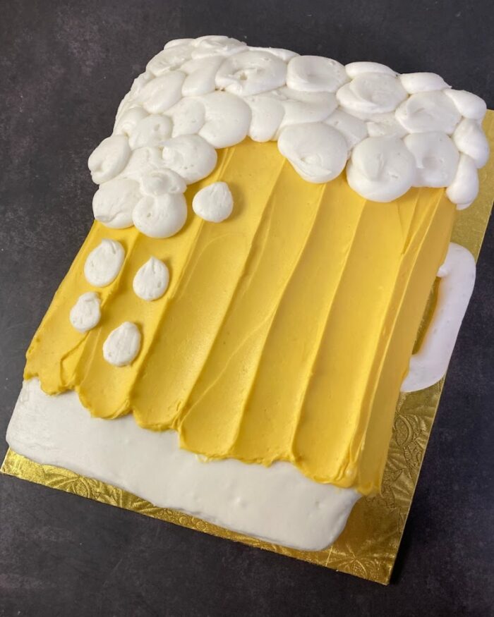 Beer Mug Sheet Cake