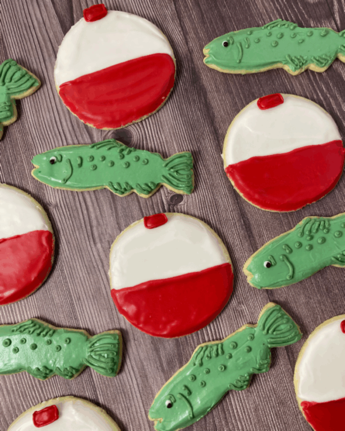 Fishing Decorated Cookie Set