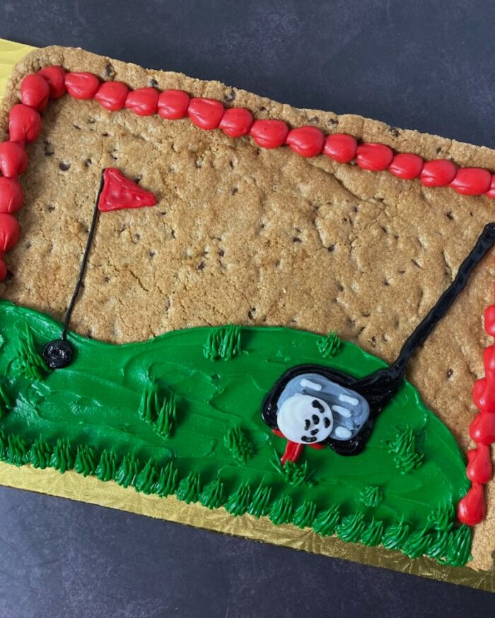 Golf Course Cookie Cake