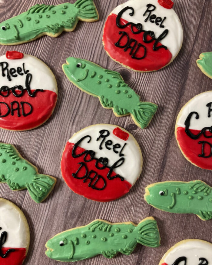 Reel Cool Dad Decorated Cookie Set