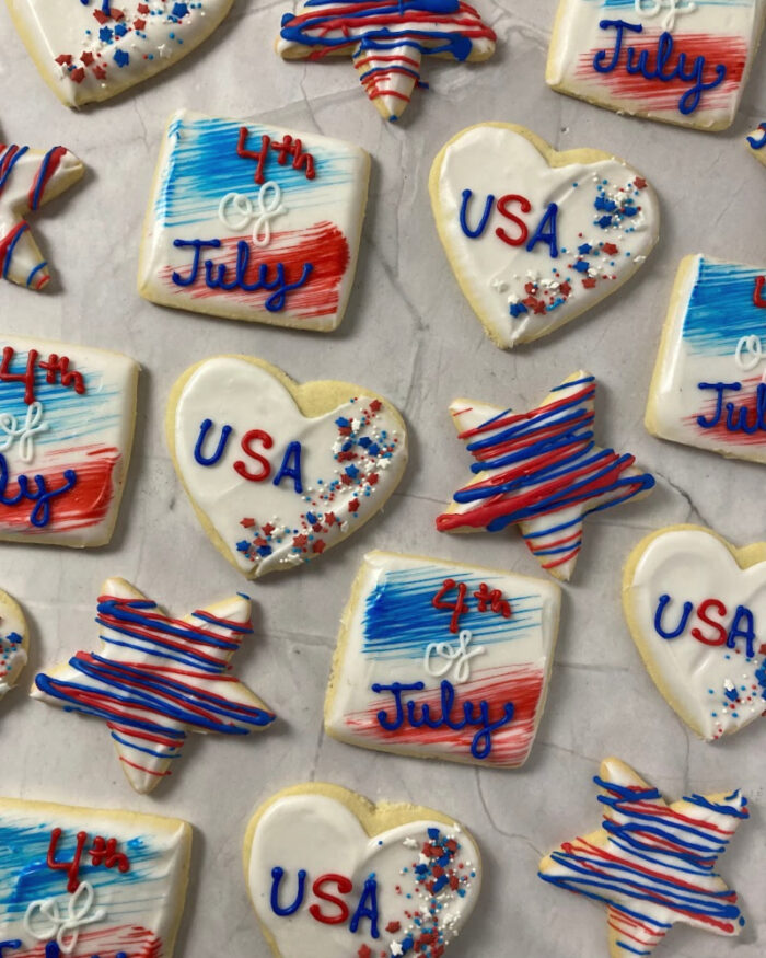 Fourth Of July Decorated Cookie Set