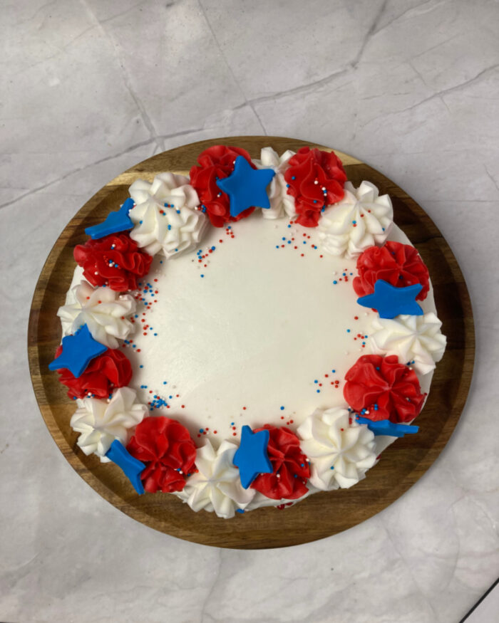 Patriotic Textured Cake - Image 2