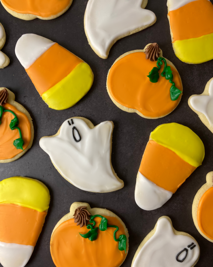 Halloween Decorated Cookie Set