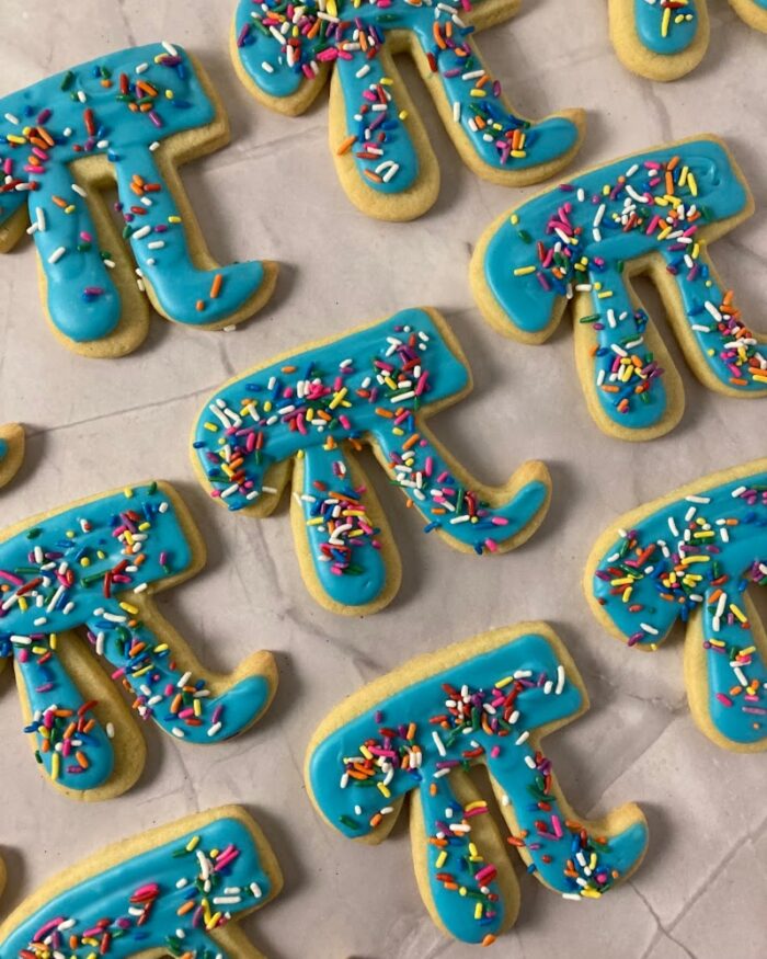 Pi Day Decorated Cookie Set